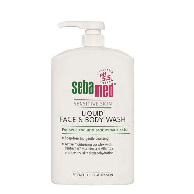 SebaMed Sensitive Skin Face &amp; Body Wash Folyékony szappan nőknek 1000 ml