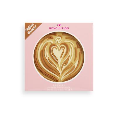 I Heart Revolution Tasty Coffee Bronzosító nőknek 6,5 g Változat Latte