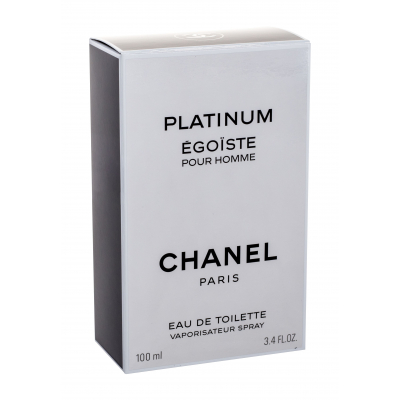 Chanel Platinum Égoïste Pour Homme Eau de Toilette férfiaknak 100 ml