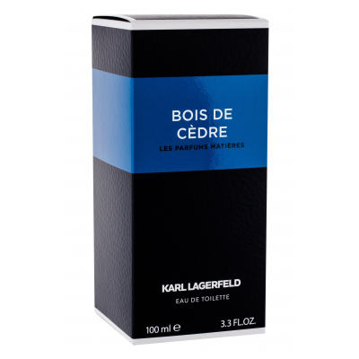 Karl Lagerfeld Les Parfums Matières Bois de Cedre Eau de Toilette férfiaknak 100 ml