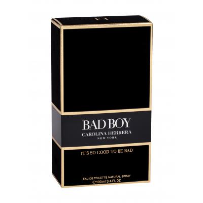 Carolina Herrera Bad Boy Eau de Toilette férfiaknak 100 ml