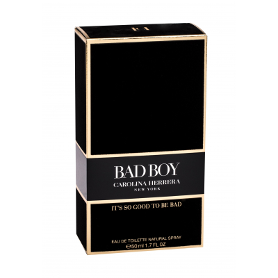 Carolina Herrera Bad Boy Eau de Toilette férfiaknak 50 ml
