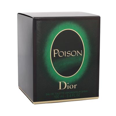 Christian Dior Poison Eau de Toilette nőknek 100 ml
