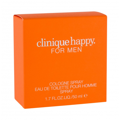 Clinique Happy For Men Eau de Cologne férfiaknak 50 ml
