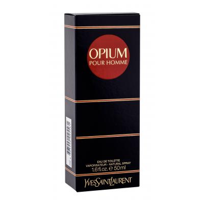 Yves Saint Laurent Opium Pour Homme Eau de Toilette férfiaknak 50 ml