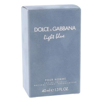 Dolce&amp;Gabbana Light Blue Pour Homme Eau de Toilette férfiaknak 40 ml