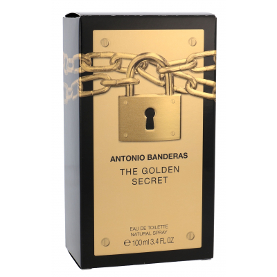Antonio Banderas The Golden Secret Eau de Toilette férfiaknak 100 ml
