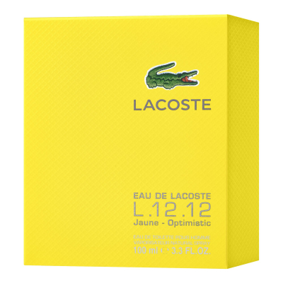 Lacoste Eau de Lacoste L.12.12 Jaune (Yellow) Eau de Toilette férfiaknak 100 ml
