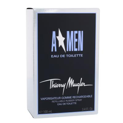 Thierry Mugler A*Men Rubber Eau de Toilette férfiaknak Utántölthető 100 ml