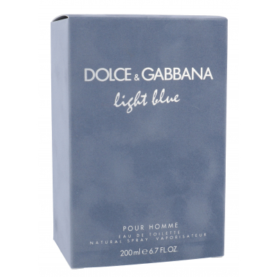 Dolce&amp;Gabbana Light Blue Eau de Toilette férfiaknak 200 ml