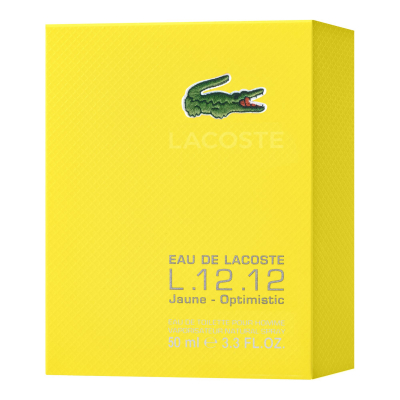 Lacoste Eau de Lacoste L.12.12 Jaune (Yellow) Eau de Toilette férfiaknak 50 ml