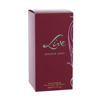 Jennifer Lopez Live Eau de Parfum nőknek 50 ml