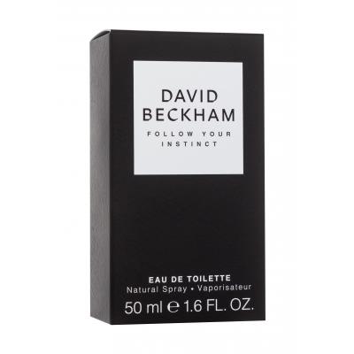 David Beckham Follow Your Instinct Eau de Toilette férfiaknak 50 ml