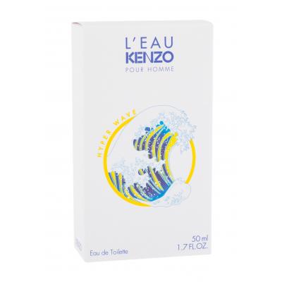 KENZO L´Eau Kenzo Pour Homme Hyper Wave Eau de Toilette férfiaknak 50 ml