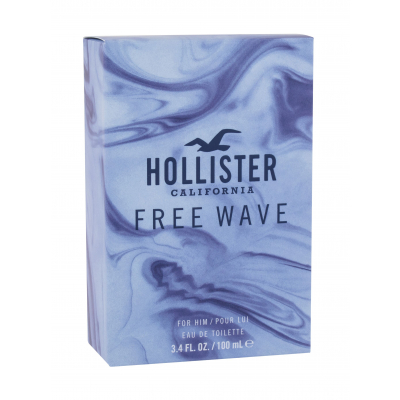 Hollister Free Wave Eau de Toilette férfiaknak 100 ml