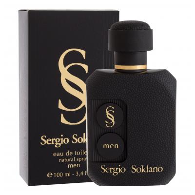 Sergio Soldano Black Eau de Toilette férfiaknak 100 ml