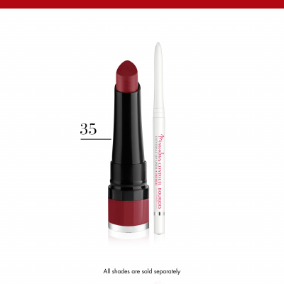 BOURJOIS Paris Rouge Velvet The Lipstick Rúzs nőknek 2,4 g Változat 35 Perfect Date