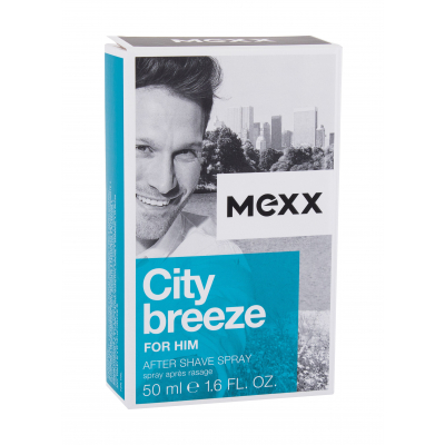 Mexx City Breeze For Him Borotválkozás utáni arcszesz férfiaknak 50 ml