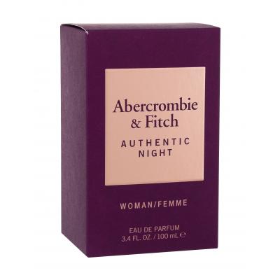 Abercrombie &amp; Fitch Authentic Night Eau de Parfum nőknek 100 ml