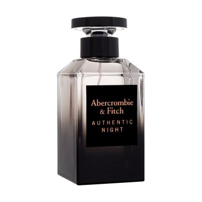 Abercrombie &amp; Fitch Authentic Night Eau de Toilette férfiaknak 100 ml