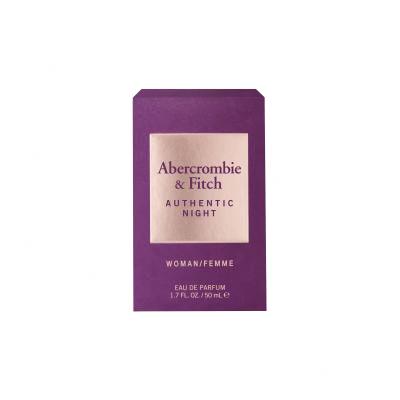 Abercrombie &amp; Fitch Authentic Night Eau de Parfum nőknek 50 ml