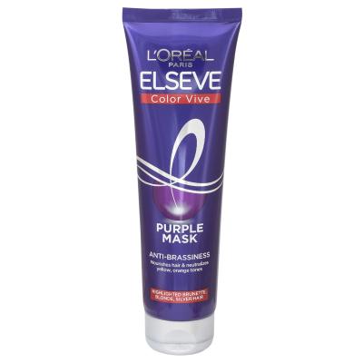 L&#039;Oréal Paris Elseve Color-Vive Purple Mask Hajpakolás nőknek 150 ml