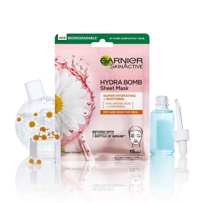 Garnier Skin Naturals Moisture + Comfort Arcmaszk nőknek 1 db