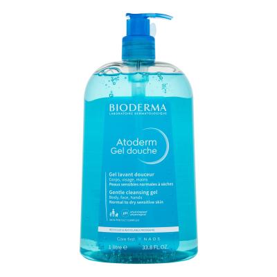 BIODERMA Atoderm Gentle Cleansing Gel Tusfürdő 1000 ml