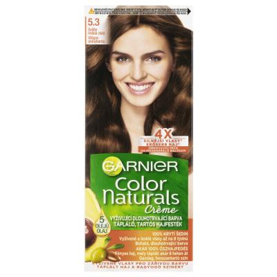 Garnier Color Naturals Créme Hajfesték nőknek 40 ml Változat 5,3 Natural Light Golden Brown