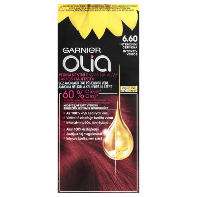 Garnier Olia Permanent Hair Color Hajfesték nőknek 50 g Változat 6,60 Intense Red