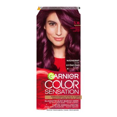 Garnier Color Sensation Hajfesték nőknek 40 ml Változat 3,16 Deep Amethyste