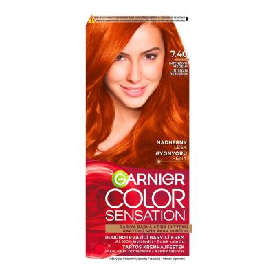 Garnier Color Sensation Hajfesték nőknek 40 ml Változat 7,40 Intense Amber