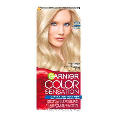 Garnier Color Sensation Hajfesték nőknek 40 ml Változat S10 Silver Blonde