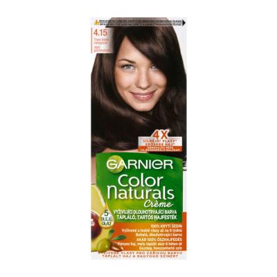 Garnier Color Naturals Créme Hajfesték nőknek 40 ml Változat 4,15 Frosty Dark Mahogany