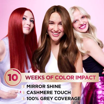 Garnier Color Sensation Hajfesték nőknek 40 ml Változat 4,0 Deep Brown