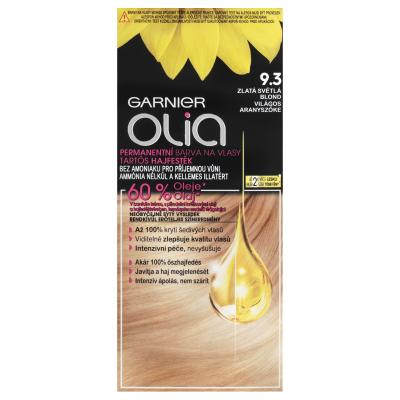 Garnier Olia Permanent Hair Color Hajfesték nőknek 50 g Változat 9,3 Golden Light Blonde