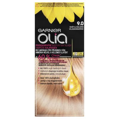 Garnier Olia Permanent Hair Color Hajfesték nőknek 50 g Változat 9,0 Light Blonde