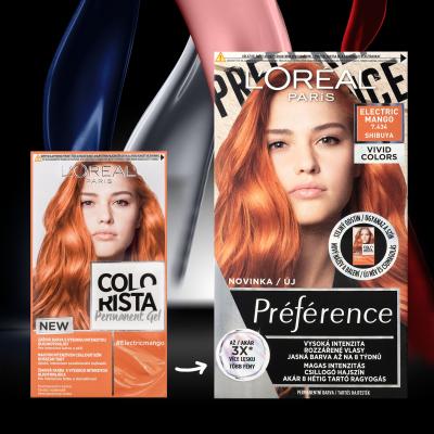 L&#039;Oréal Paris Colorista Permanent Gel Hajfesték nőknek 60 ml Változat Electric Mango
