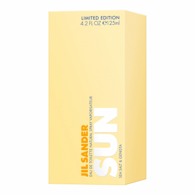 Jil Sander Sun Sea Salt &amp; Genista Limited Edition Eau de Toilette nőknek 125 ml