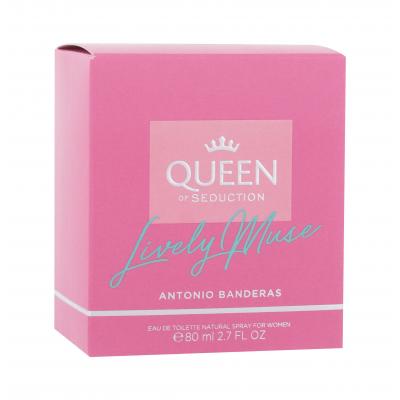 Antonio Banderas Queen of Seduction Lively Muse Eau de Toilette nőknek 80 ml