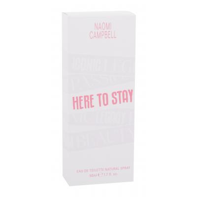 Naomi Campbell Here To Stay Eau de Toilette nőknek 50 ml