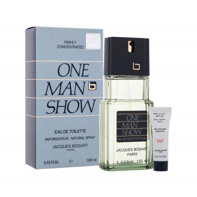 Jacques Bogart One Man Show Ajándékcsomagok Eau de Toilette 100 ml + borotválkozás utáni balzsam 3 ml