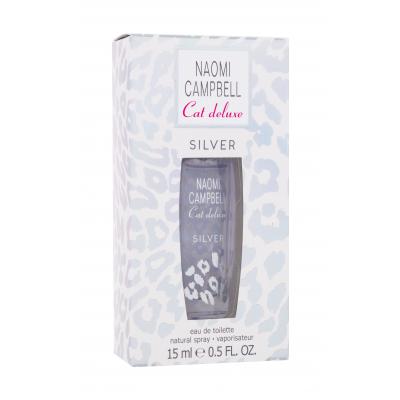 Naomi Campbell Cat Deluxe Silver Eau de Toilette nőknek 15 ml