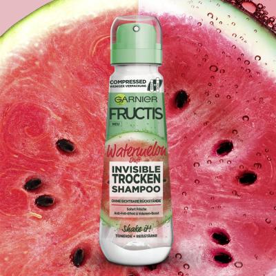 Garnier Fructis Watermelon Invisible Dry Shampoo Szárazsampon nőknek 100 ml