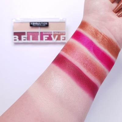 Revolution Relove Colour Play Shadow Palette Szemhéjfesték nőknek 5,2 g Változat Believe