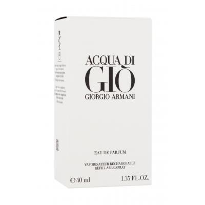 Giorgio Armani Acqua di Giò Eau de Parfum férfiaknak Utántölthető 40 ml