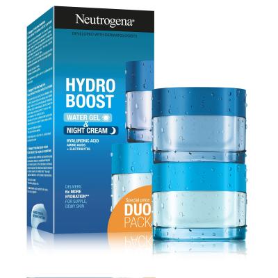 Neutrogena Hydro Boost Ajándékcsomagok Hydro Boost Water Gel nappali arcgél 50 ml + Hydro Boost Sleeping Cream éjszakai arckrém 50 ml