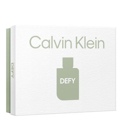 Calvin Klein Defy Ajándékcsomagok Eau de Toilette 100 ml + Eau de Toilette 10 ml + tusfürdő 100 ml