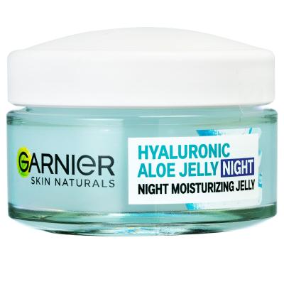 Garnier Skin Naturals Hyaluronic Aloe Night Moisturizing Jelly Éjszakai szemkörnyékápoló krém nőknek 50 ml