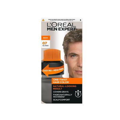 L&#039;Oréal Paris Men Expert One-Twist Hair Color Hajfesték férfiaknak 50 ml Változat 07 Dark Blonde